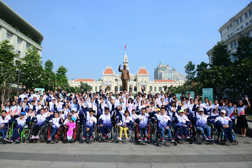 Hơn 100 VĐV khuyết tật tham dự ASEAN Para Games 9 ảnh 1